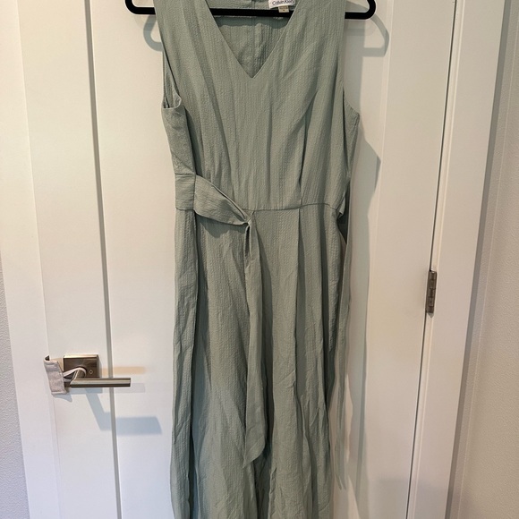 Calvin Klein Mint Green Jumpsuit Size 10 - Picture 4 of 7